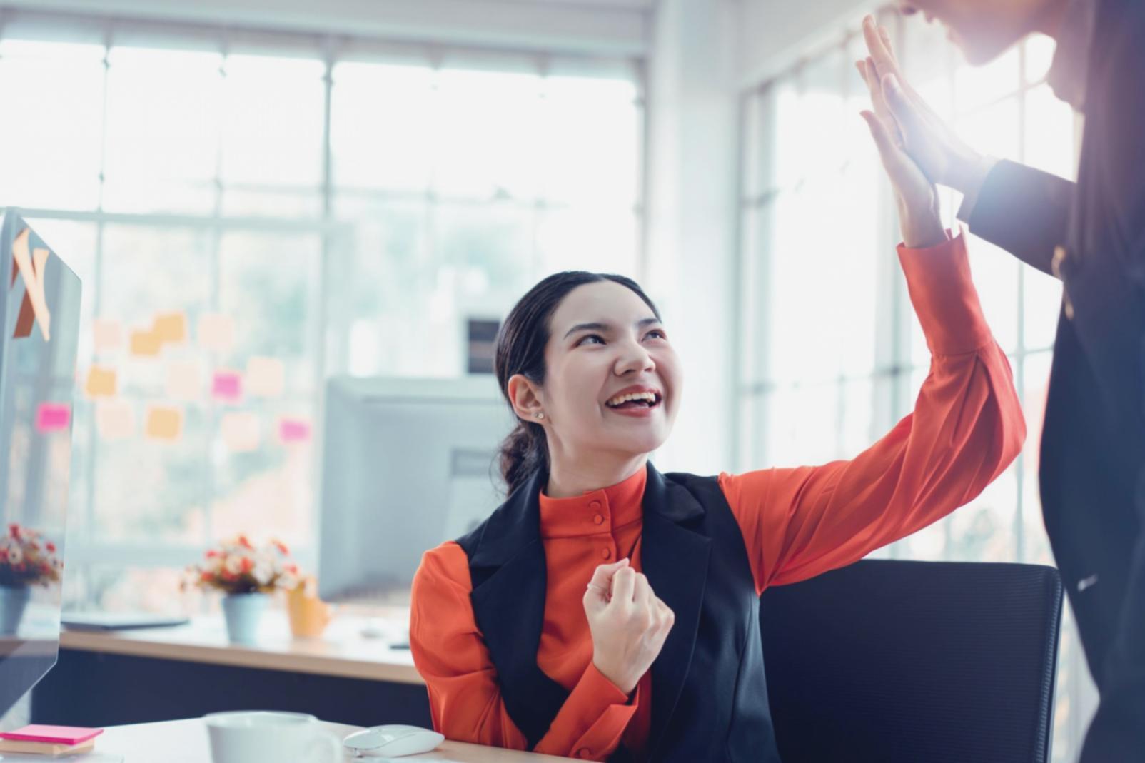 Students analyzing search console data during practical session